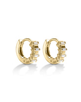 Gina Earrings - White Diamonds